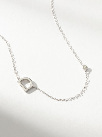 ["Personalized Touch Necklace ", " Sterling Silver D ", " Product Image ", " Uncommon James"]