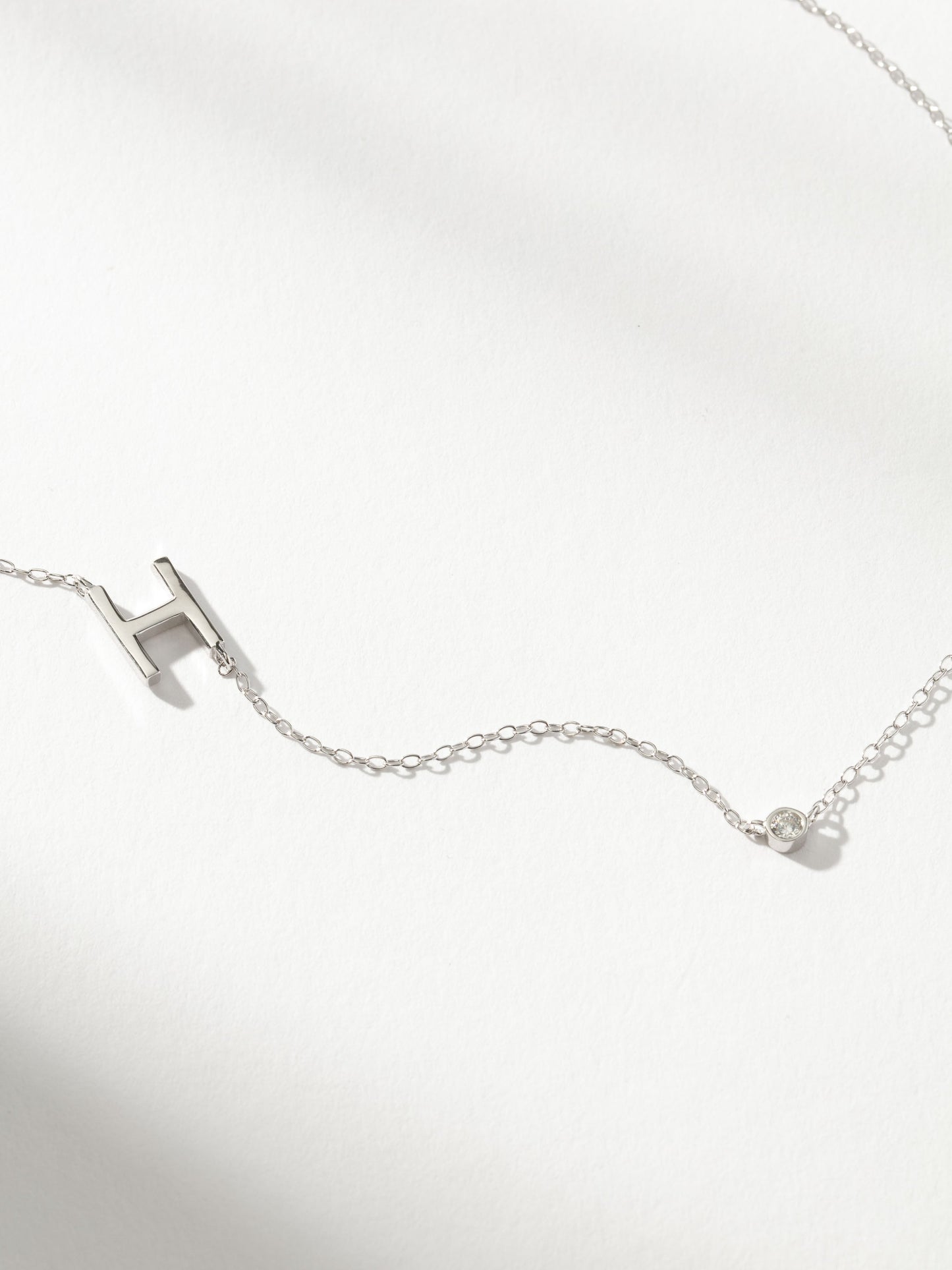 Personalized Touch Necklace | Sterling Silver H | Product Image | Uncommon James