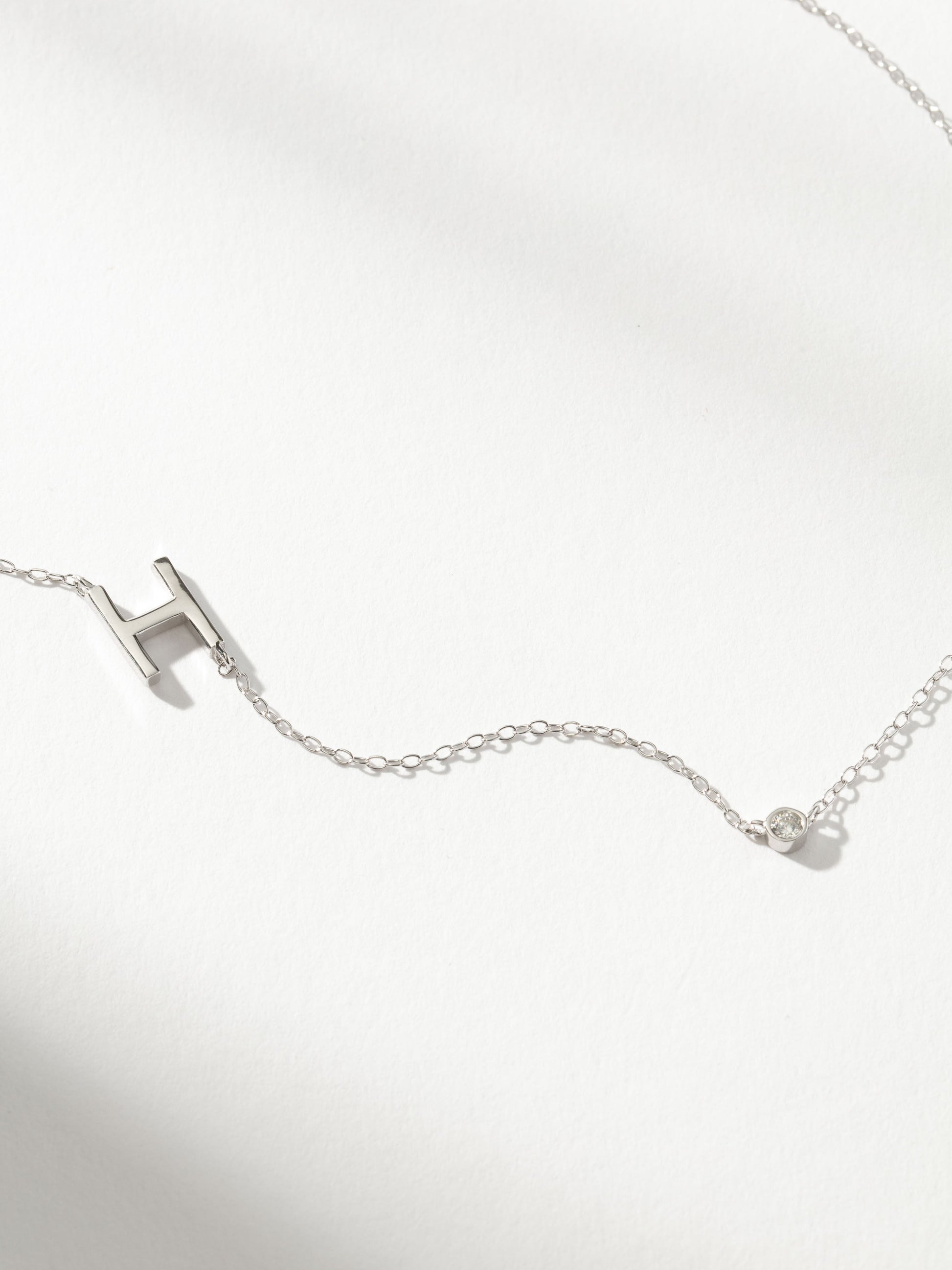 Personalized Touch Necklace | Sterling Silver H | Product Image | Uncommon James