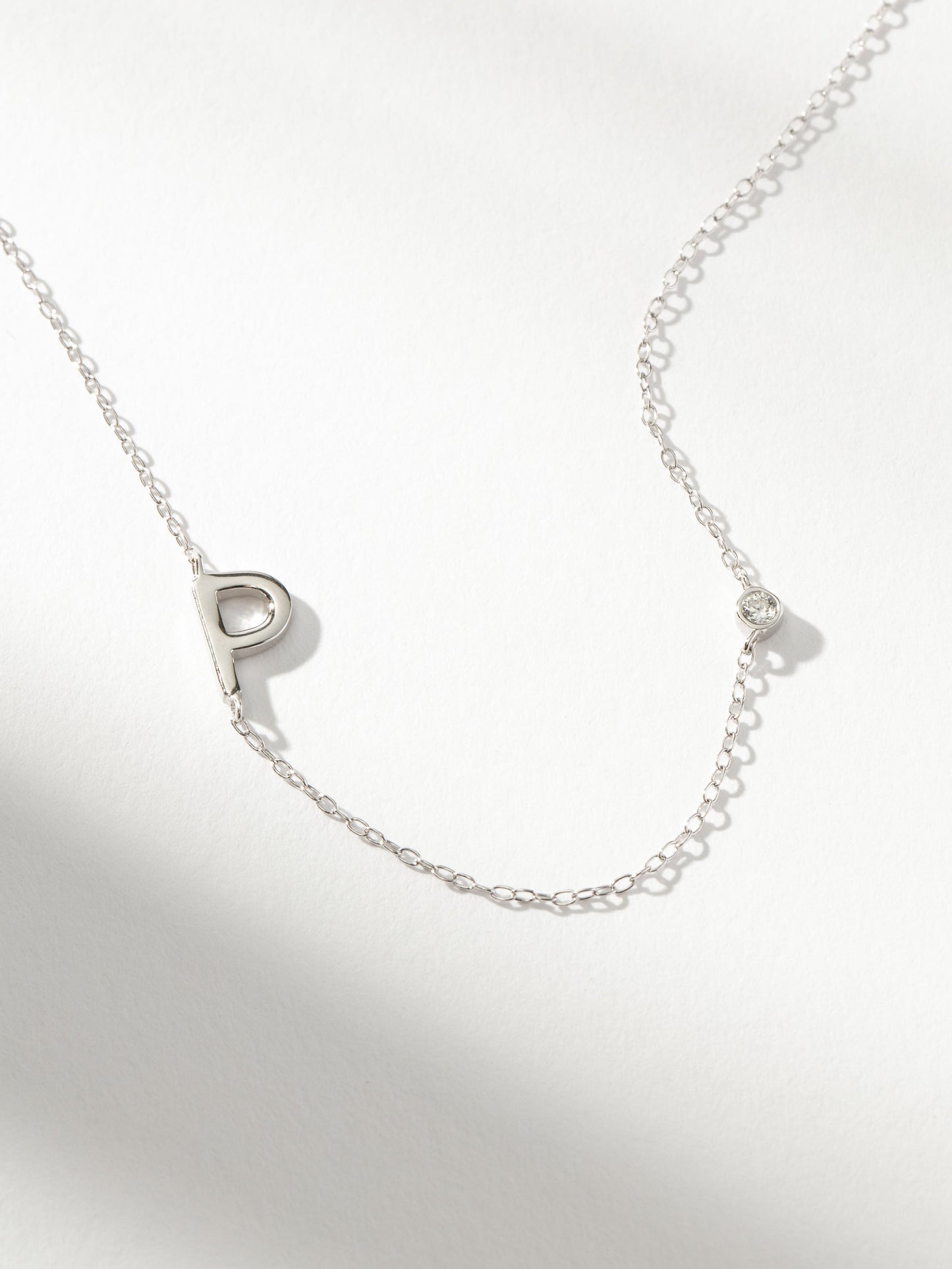 Personalized Touch Necklace | Sterling Silver P | Product Image | Uncommon James