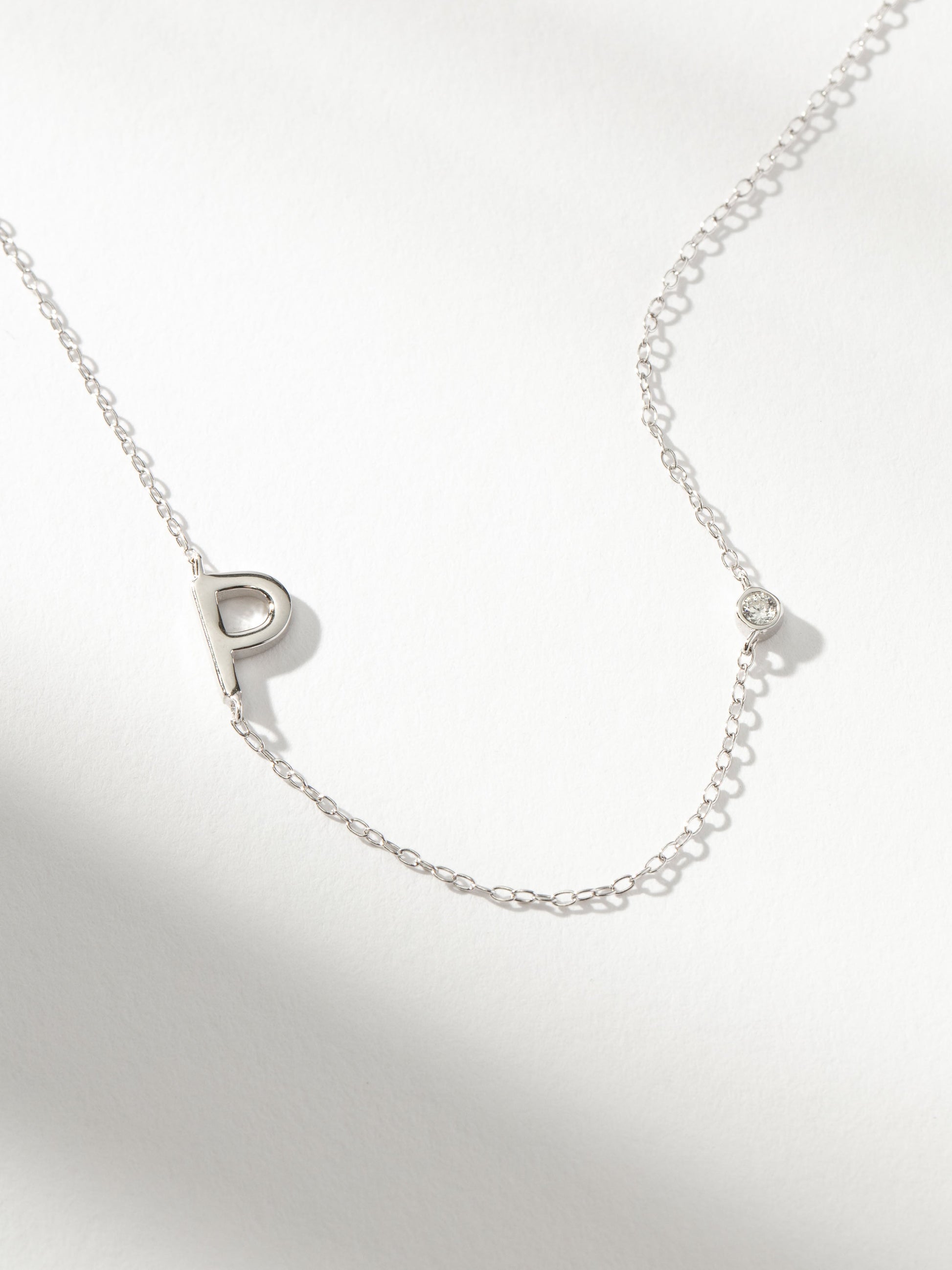 Personalized Touch Necklace | Sterling Silver P | Product Image | Uncommon James