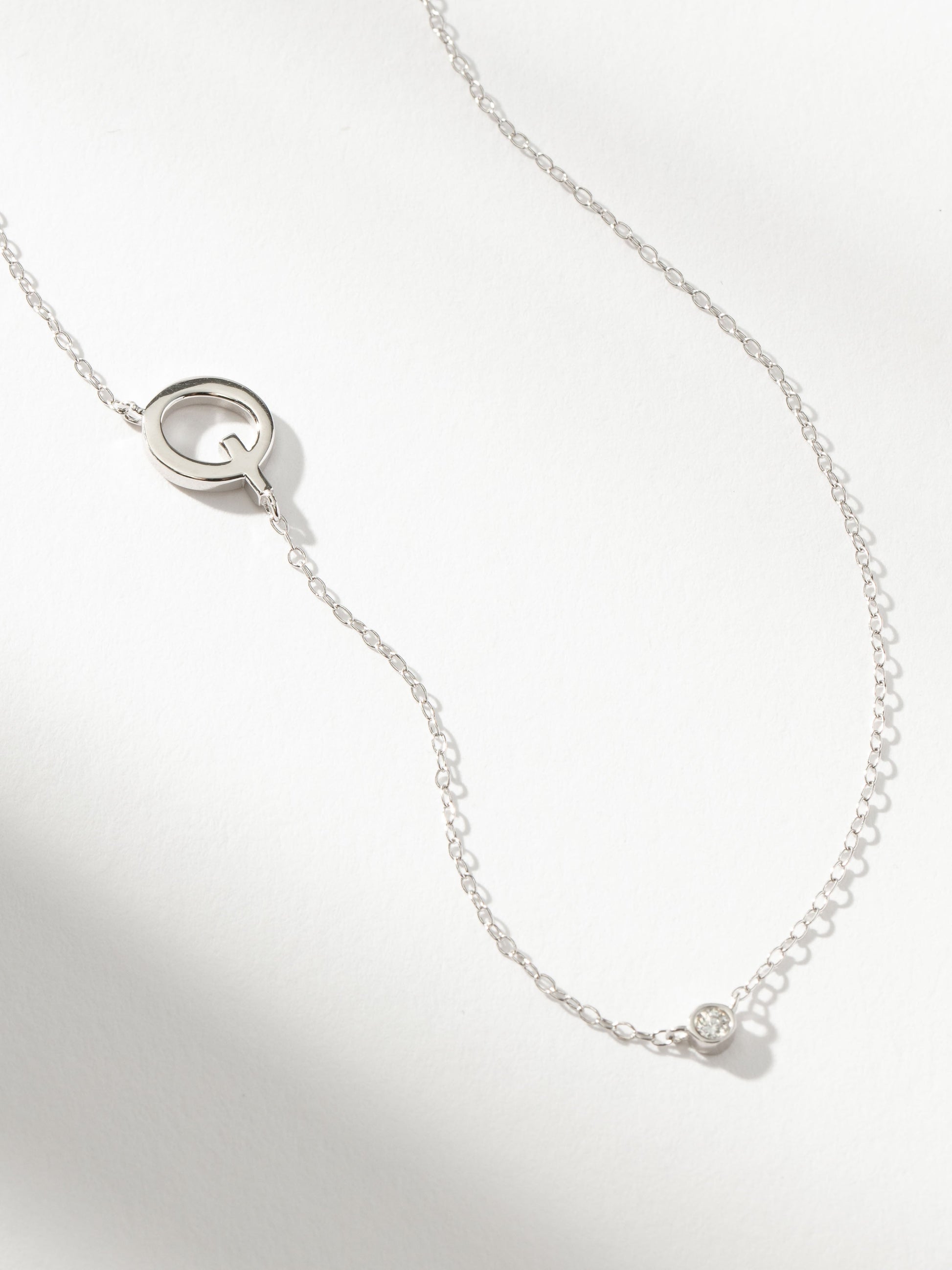 Personalized Touch Necklace | Sterling Silver Q | Product Image | Uncommon James