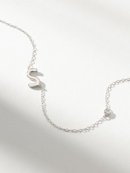 ["Personalized Touch Necklace ", " Sterling Silver S ", " Product Image ", " Uncommon James"]
