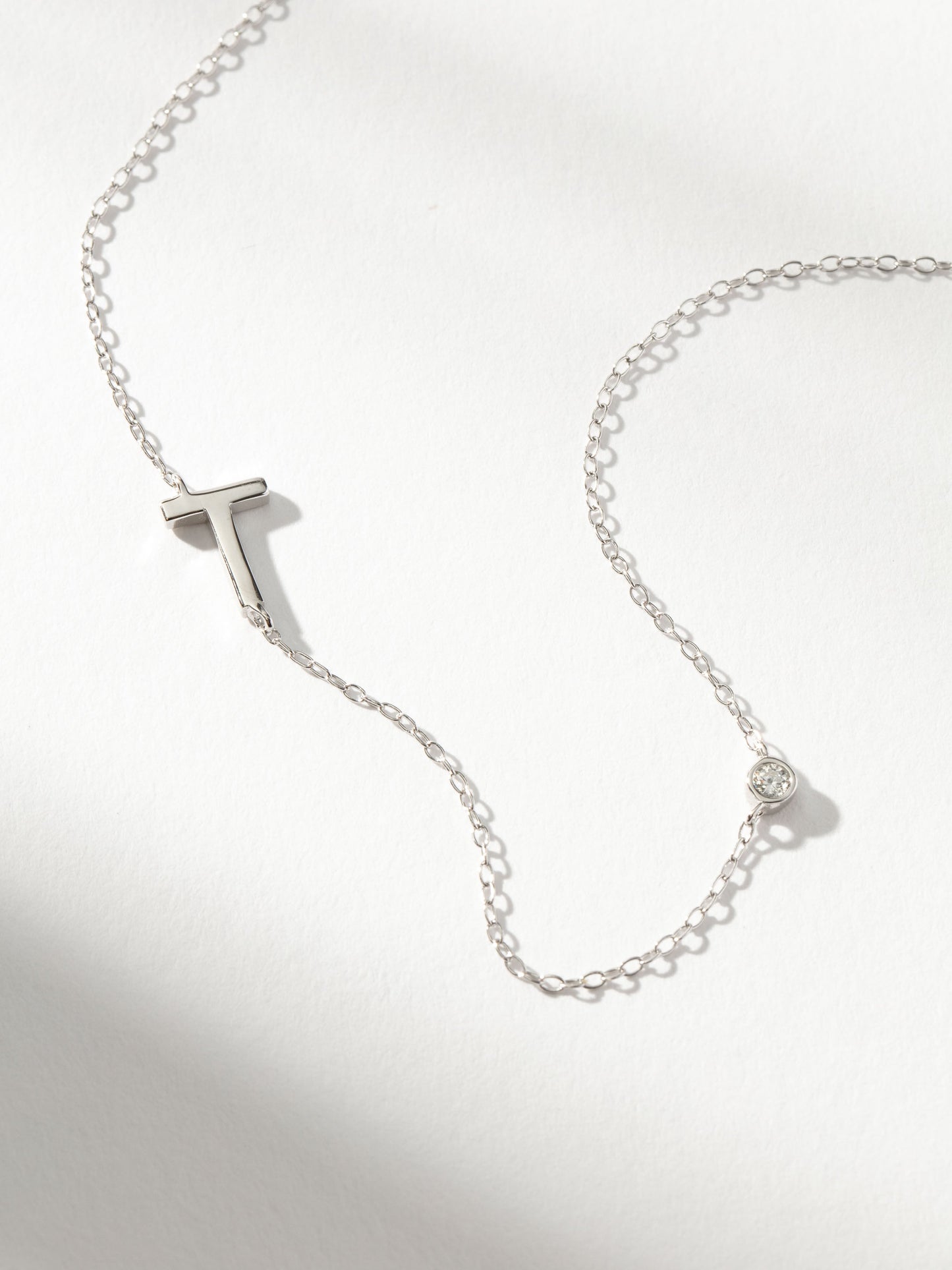 Personalized Touch Necklace | Sterling Silver T | Product Image | Uncommon James