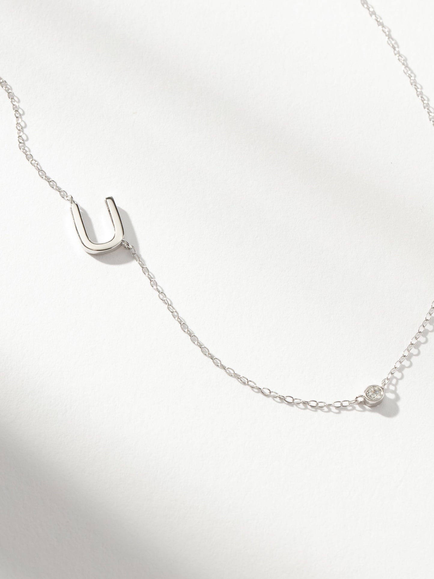 Personalized Touch Necklace | Sterling Silver U | Product Image | Uncommon James