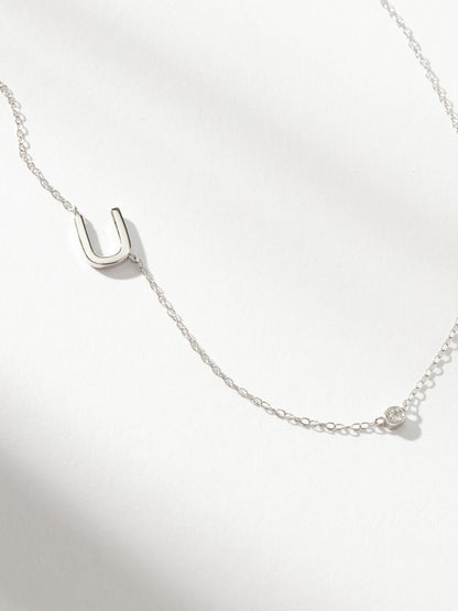 ["Personalized Touch Necklace ", " Sterling Silver U ", " Product Image ", " Uncommon James"]