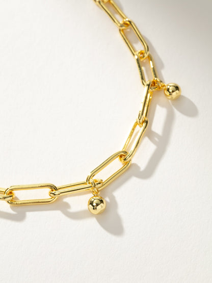 ["Step Up Chain Necklace ", " Gold ", " Product Detail Image ", " Uncommon James"]