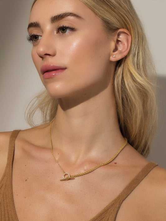 Turn It Up Chain Necklace | Gold | Product Image | Uncommon James