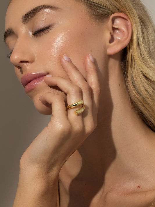 Around Town Ring | Gold | Product Image | Uncommon James