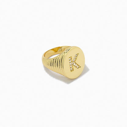 ["Initial Here Ring ", " Gold K 6 Gold K 7 Gold K 8 ", " Product Image ", " Uncommon James"]