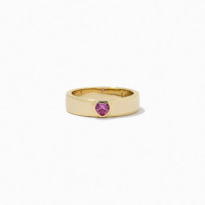 ["Pink Heart Ring ", " Gold ", " Product Detail Image ", " Uncommon James"]