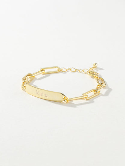 ["Mama Chain and Bar Bracelet"]