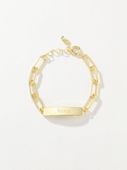 ["Mama Chain and Bar Bracelet"]