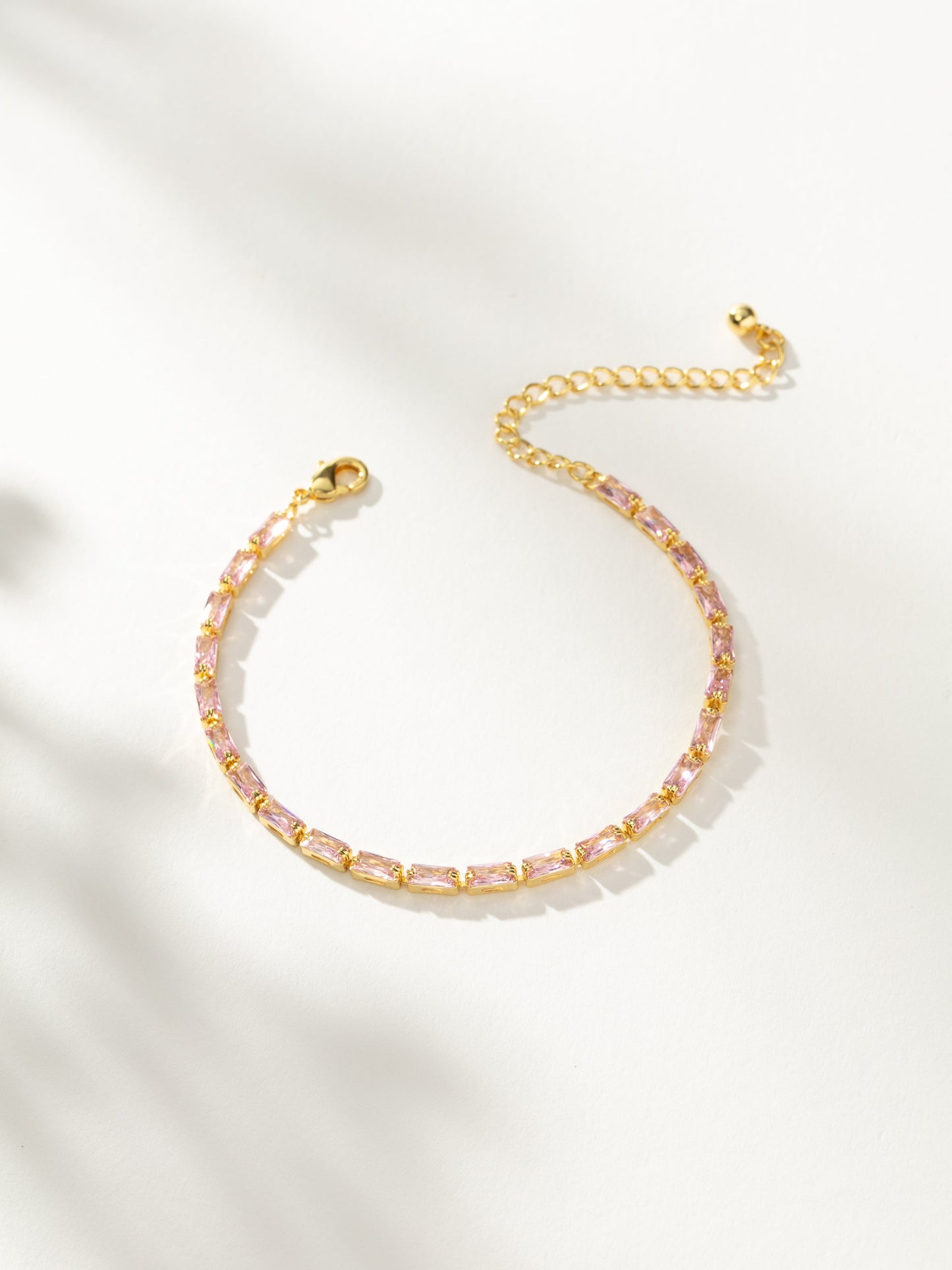 Pink Luster Bracelet | Gold | Product Image | Uncommon James