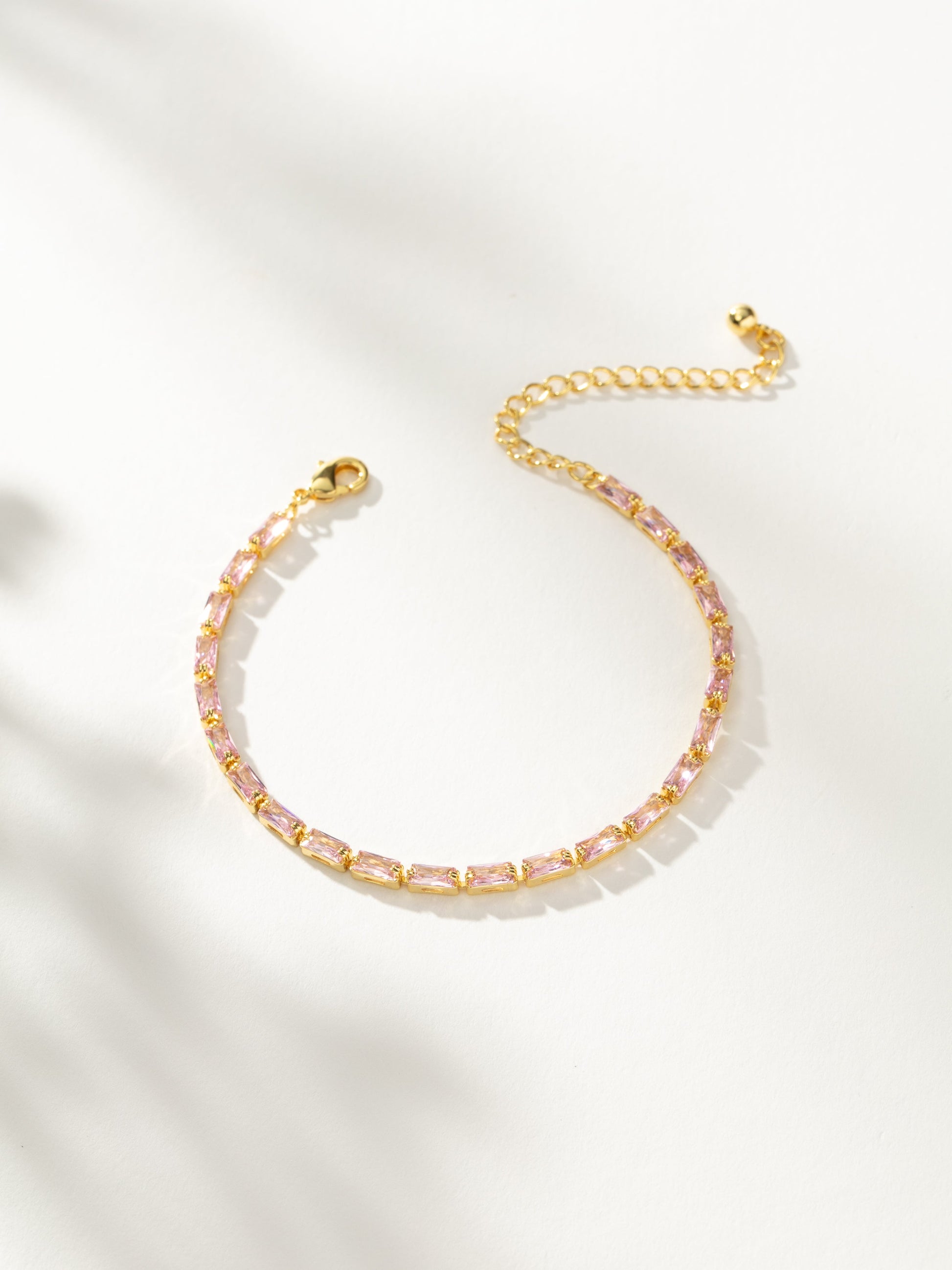 Pink Luster Bracelet | Gold | Product Image | Uncommon James