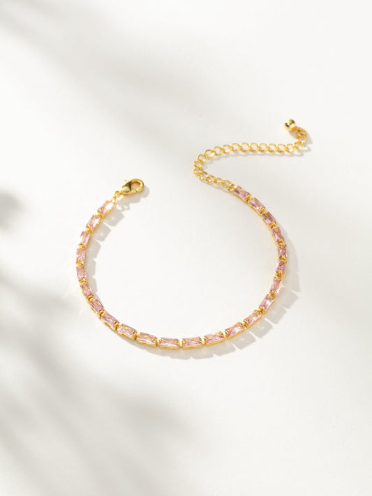 Pink Luster Bracelet | Gold | Product Image | Uncommon James