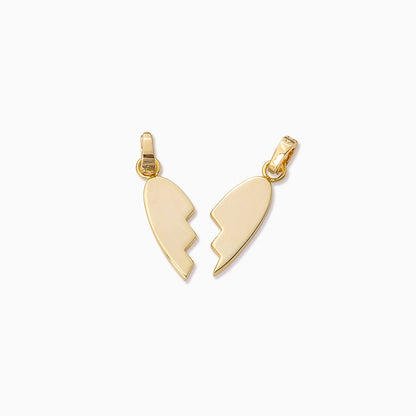 ["Better Together Heart Charms (Set of 2) ", " Gold ", " Product Image ", " Uncommon James"]