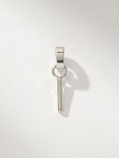 ["Letter Charm ", " Silver Solid I ", " Product Image ", " Uncommon James"]
