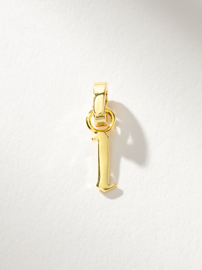 ["Number Charm ", " Gold 1 ", " Product Image ", " Uncommon James"]