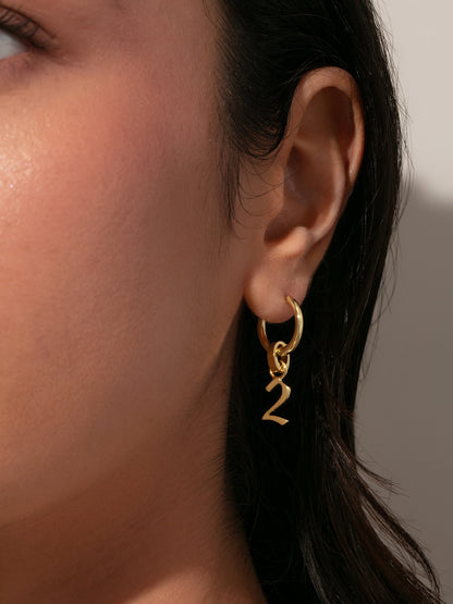 ["Number Charm ", " Gold ", " Model Image ", " Uncommon James"]