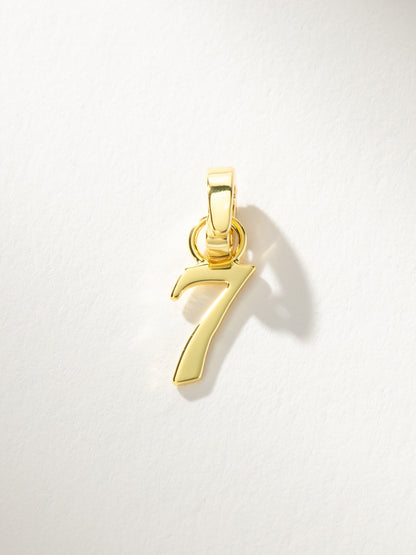 ["Number Charm ", " Gold 7 ", " Product Image ", " Uncommon James"]