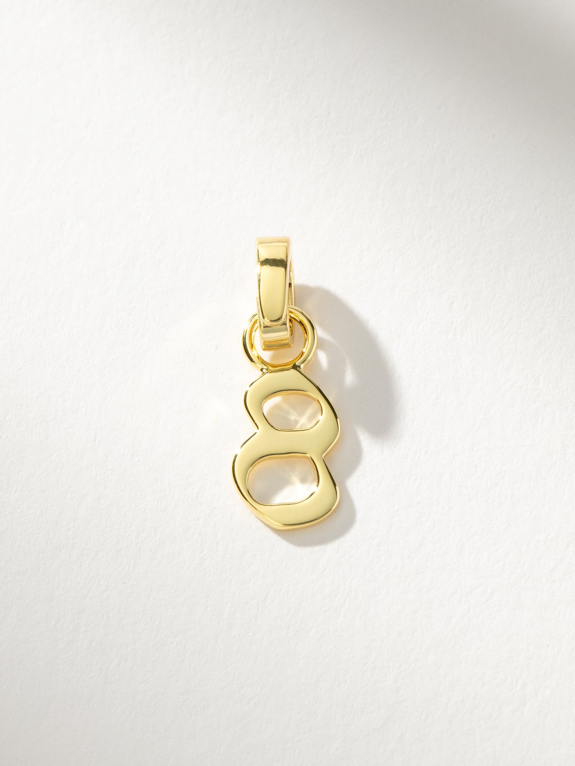 Number Charm | Gold 8 | Product Image | Uncommon James