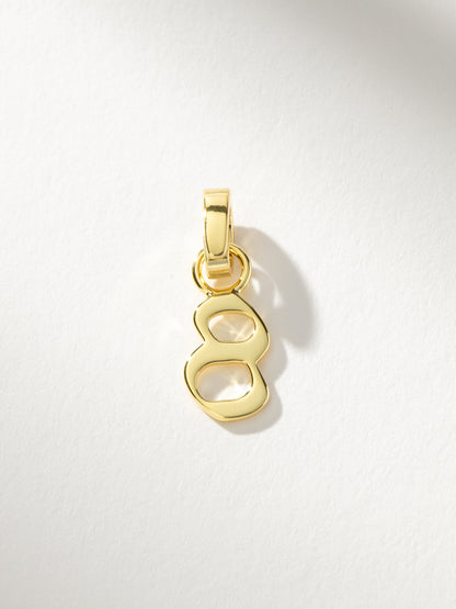 ["Number Charm ", " Gold 8 ", " Product Image ", " Uncommon James"]