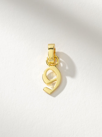 ["Number Charm ", " Gold 9 ", " Product Image ", " Uncommon James"]