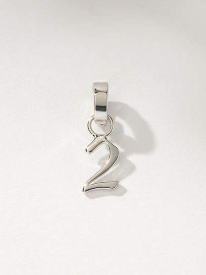 ["Number Charm ", " Silver 2 ", " Product Image ", " Uncommon James"]