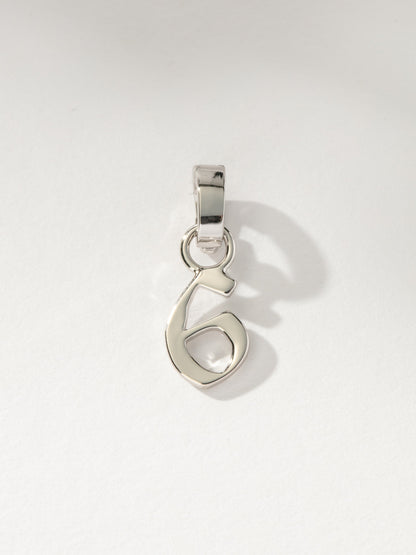 ["Number Charm ", " Silver 6 ", " Product Image ", " Uncommon James"]