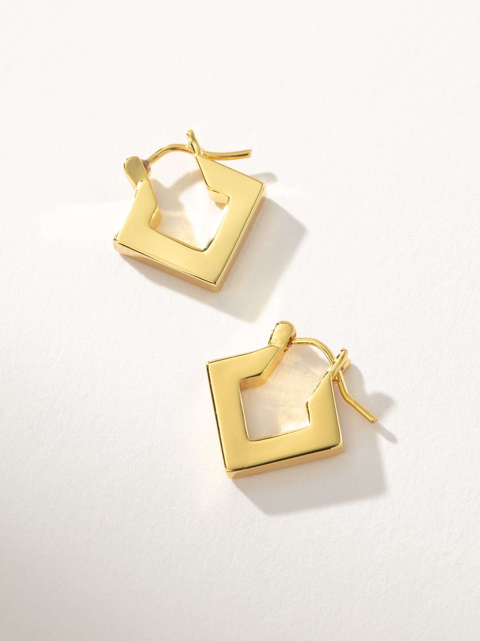 Breaking Point Earrings | Gold | Product Image | Uncommon James
