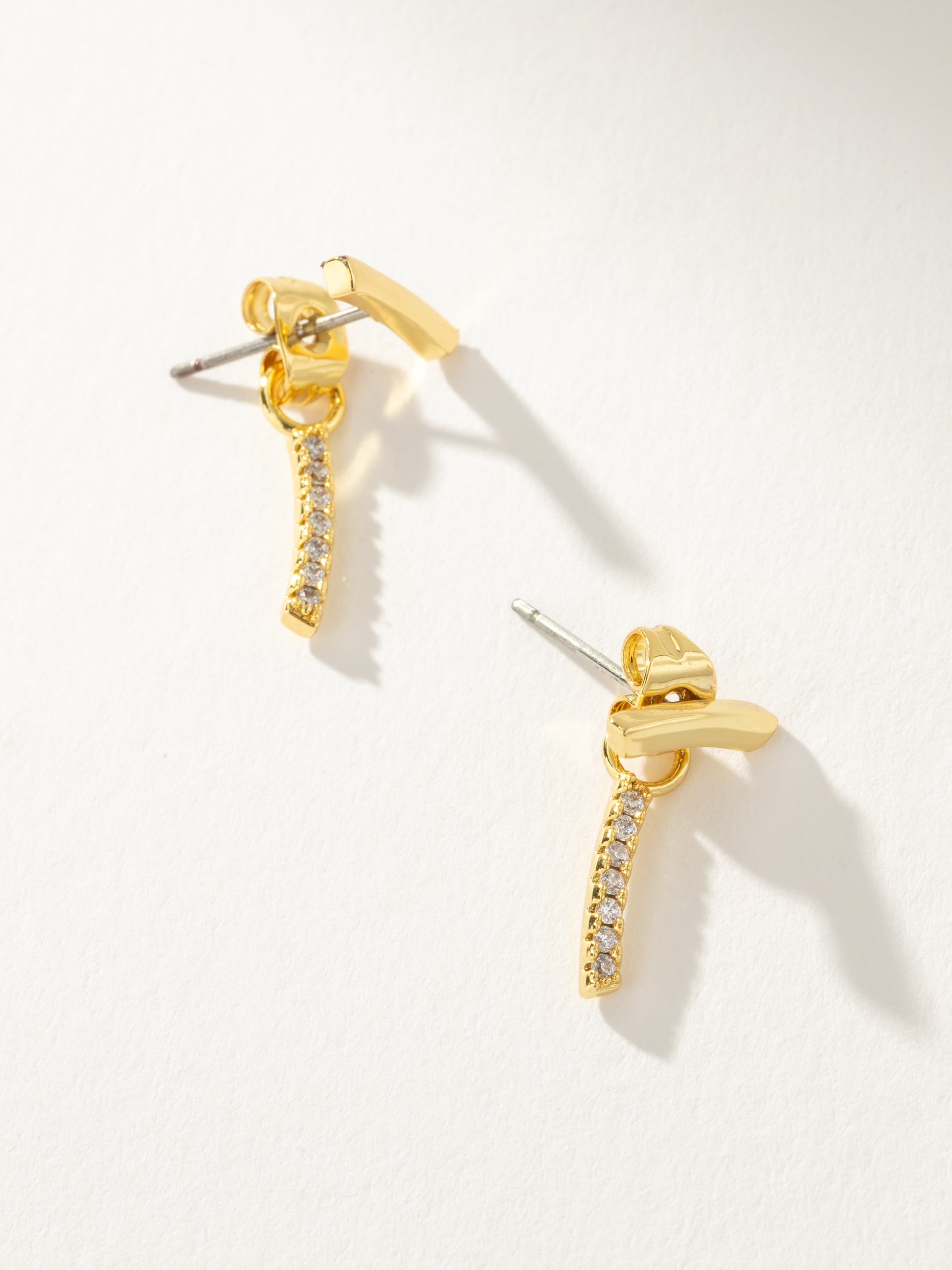 Dimensional Ear Jacket | Gold | Product Image | Uncommon James
