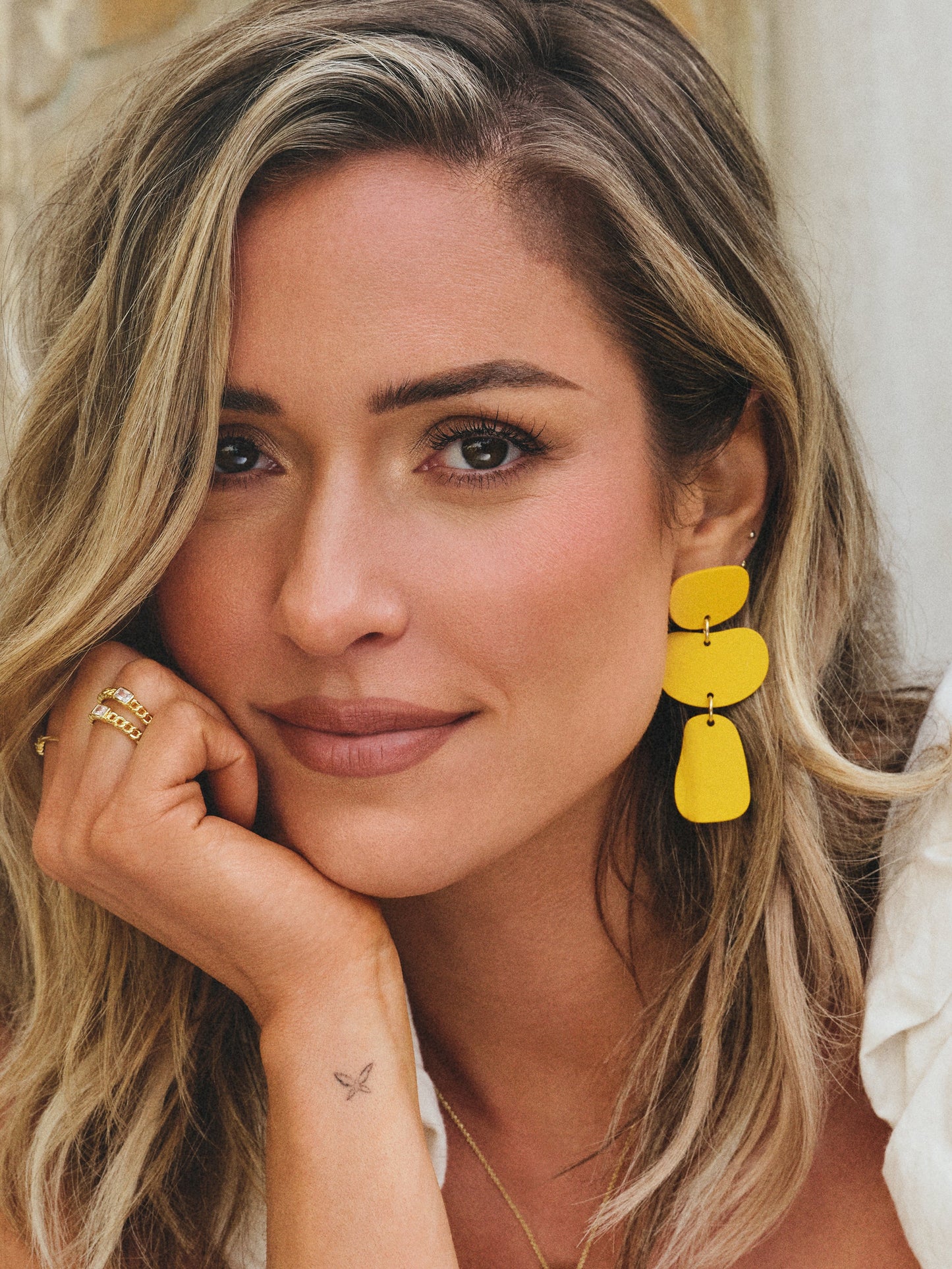 Nudist Earrings | Gold Yellow | KC Image | Uncommon James