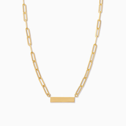 ["Chain and Bar Necklace"]