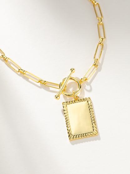 ["Glorious Pendant Necklace ", " Gold ", " Product Detail Image ", " Uncommon James"]
