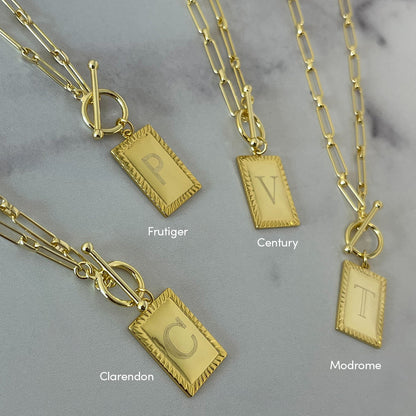 ["Glorious Pendant Necklace ", " Gold ", " Lifestyle Image ", " Uncommon James"]