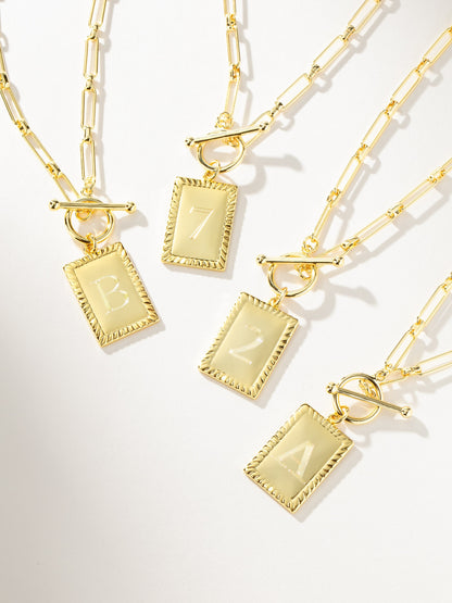 ["Glorious Pendant Necklace ", " Gold ", " Lifestyle Image ", " Uncommon James"]