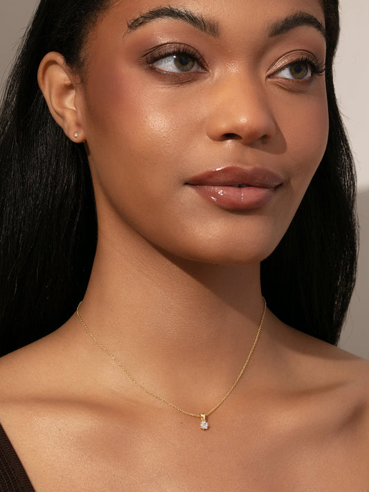 Leading Lady Pendant Necklace | Gold | Product Image | Uncommon James