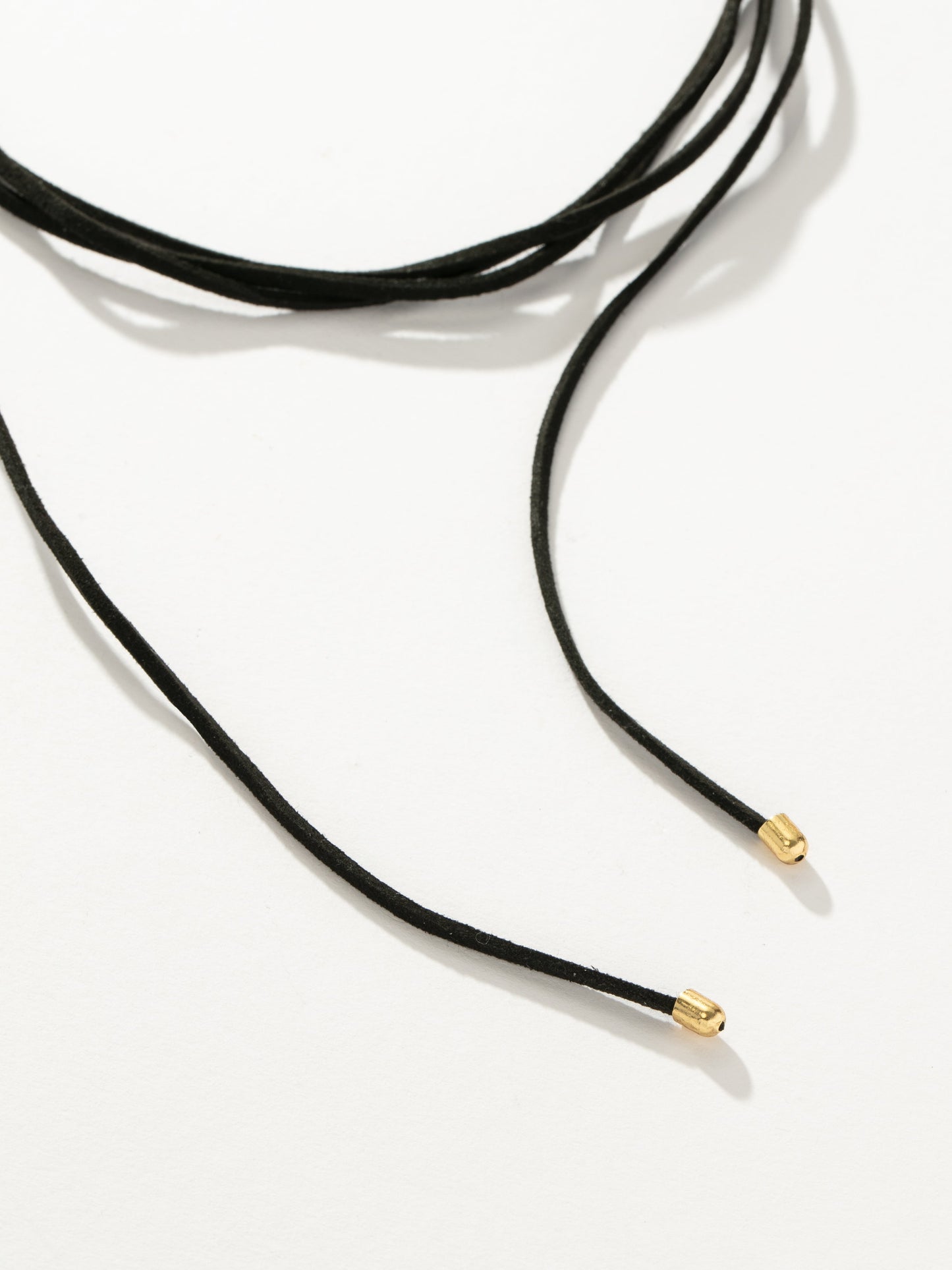 Laguna Black Choker Necklace | Faux Leather | Product Image | Uncommon James