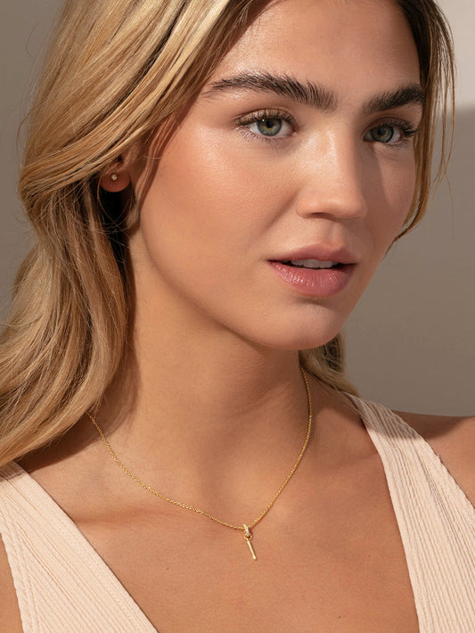 Move On Pendant Necklace | Gold | Product Image | Uncommon James