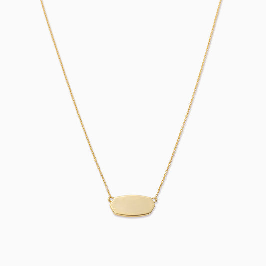 Test Engraving - Timeless Pendant Necklace