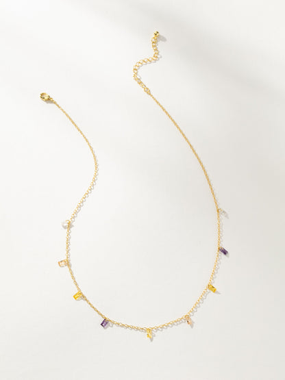 Watercolor Necklace | Gold | Product Image | Uncommon James