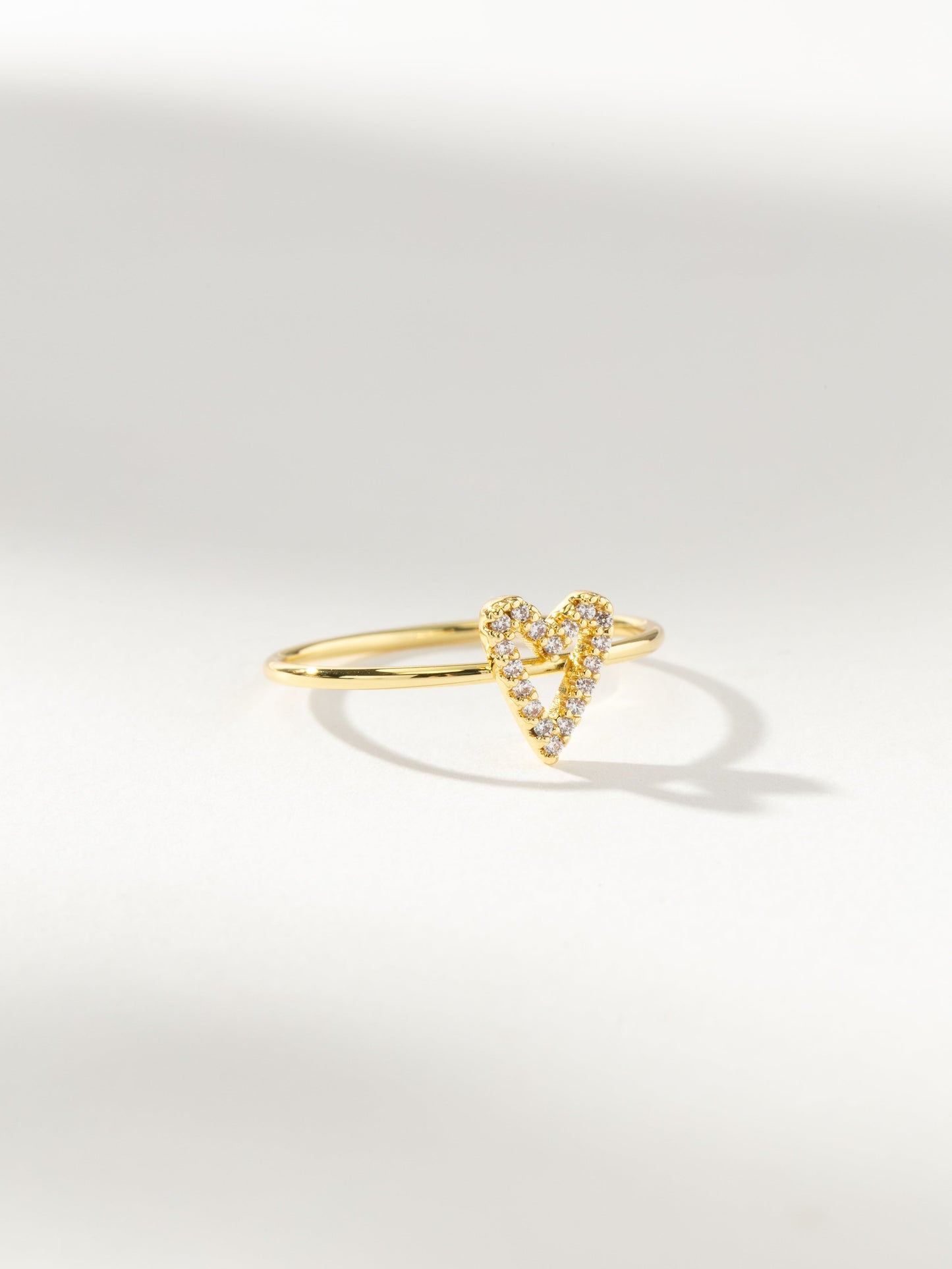 Open Heart Ring | Gold | Product Image | Uncommon James