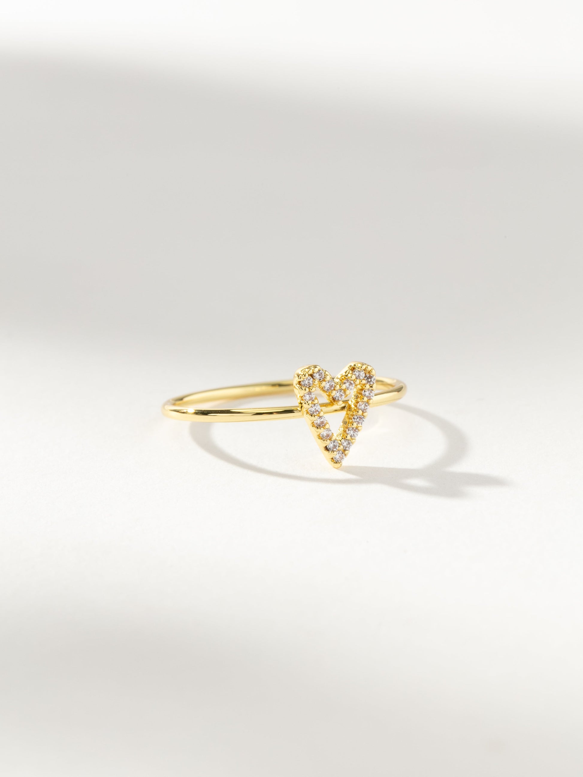 Open Heart Ring | Gold | Product Image | Uncommon James
