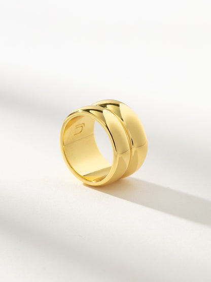 Stacked Ring | Gold | Product Image | Uncommon James