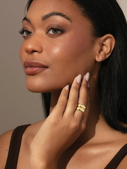 Stacked Ring | Gold | Product Image | Uncommon James