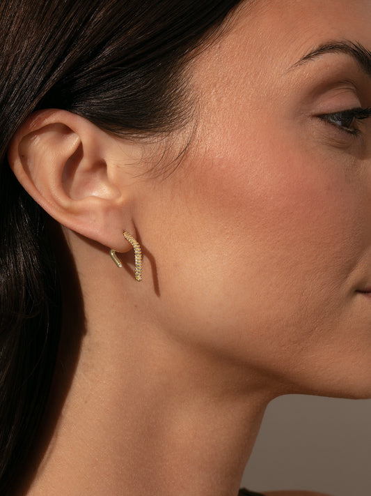 Ego Ear Jacket | Gold | Product Image | Uncommon James