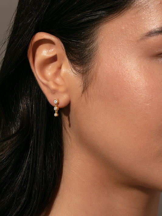Scandal Earrings | Gold | Product Image | Uncommon James