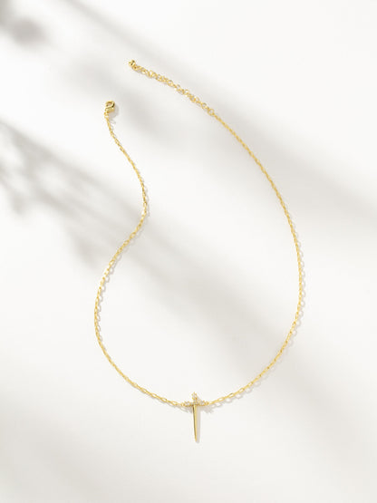 Golden Sword Necklace | Gold | Product Image | Uncommon James