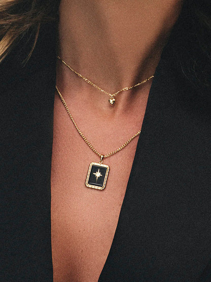 ["Mini Heart Necklace ", " Gold ", " KC Image ", " Uncommon James"]